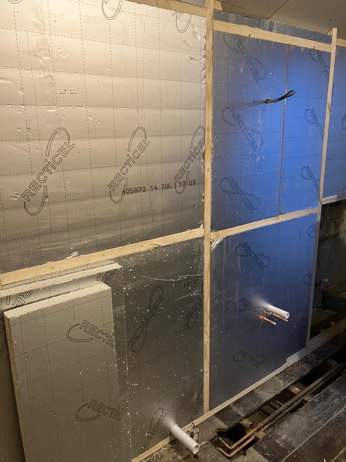 Bathroom upgrade near Northampton – Mixergy cylinder installation