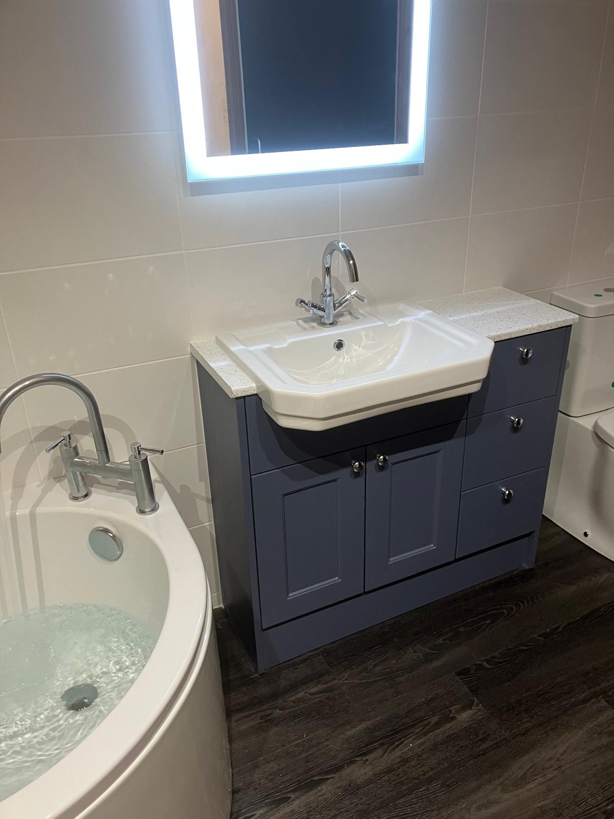 Bathroom upgrade near Northampton – Mixergy cylinder installation
