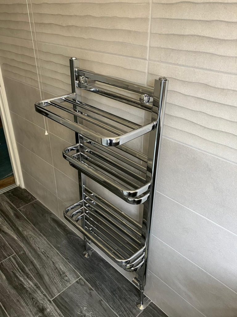 Bathroom to low level shower room with Altro safety flooring