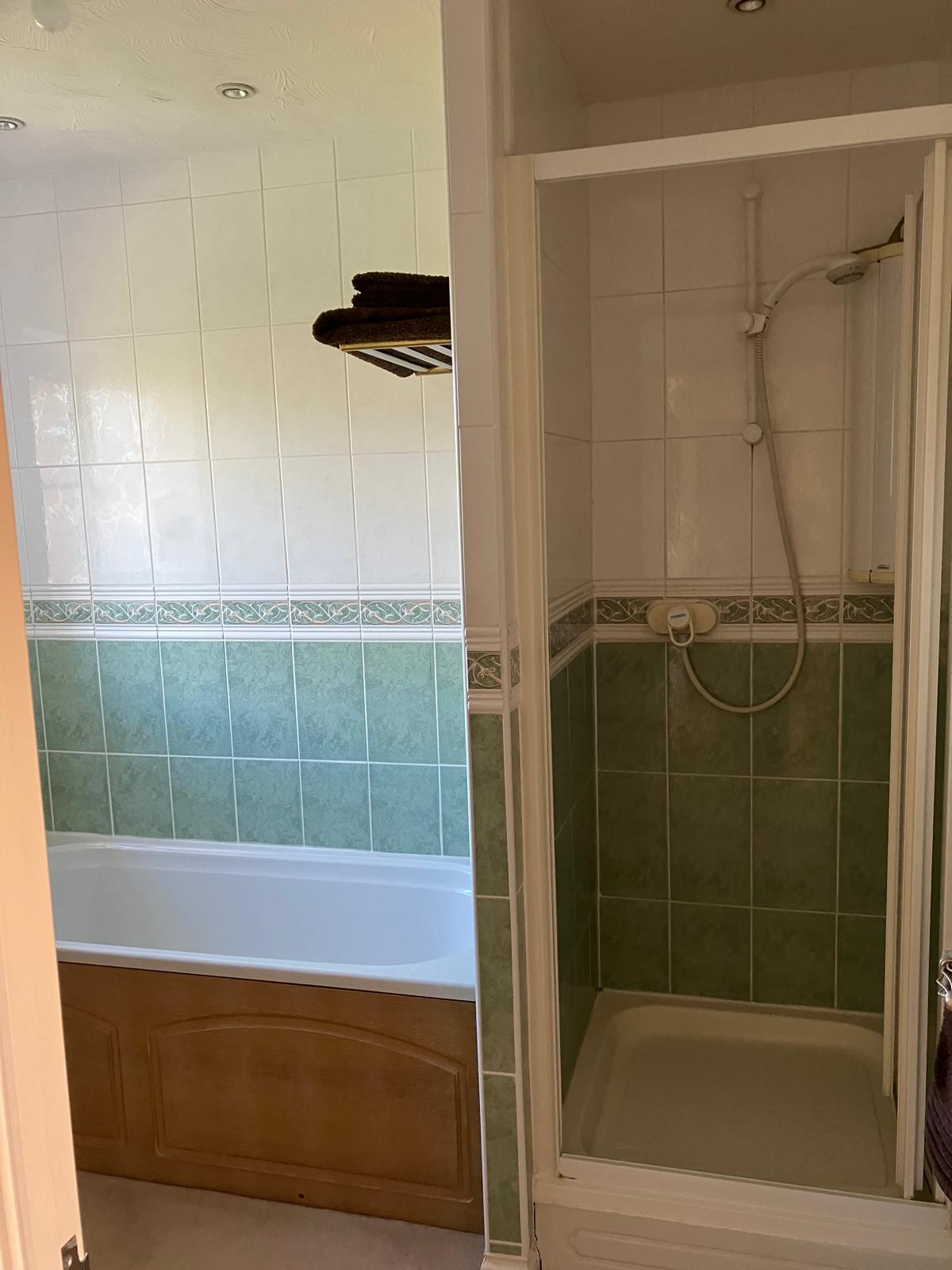 Wet room fitting near Northampton – Luso Stone bathroom (3)